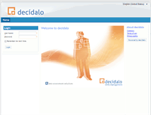 Tablet Screenshot of decidalo.com